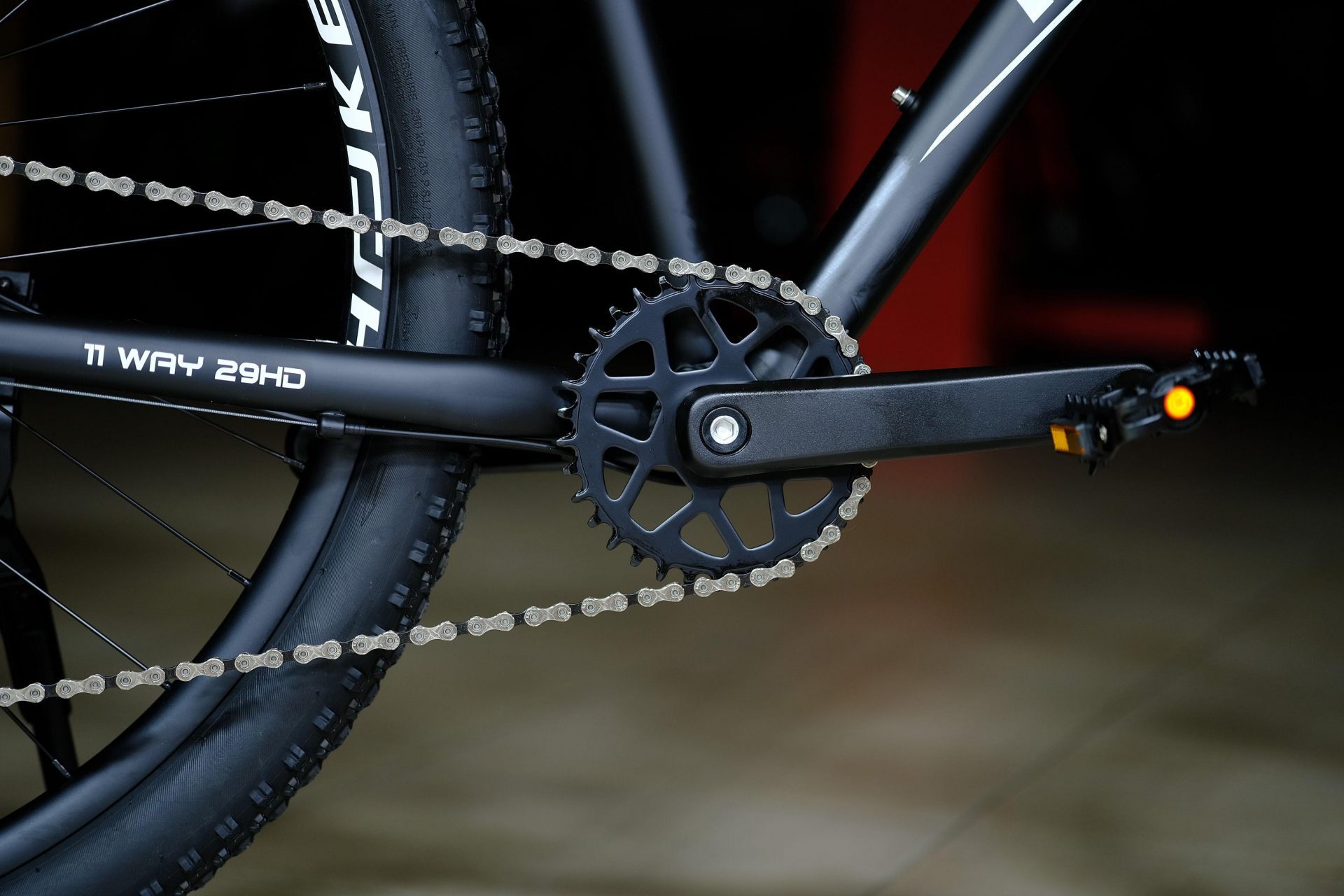 Система (шатун)  Prowheel CY-10 NW 34T Narrow Wide HOKE 11 Way 29 HD матовый чёрный-белый 23